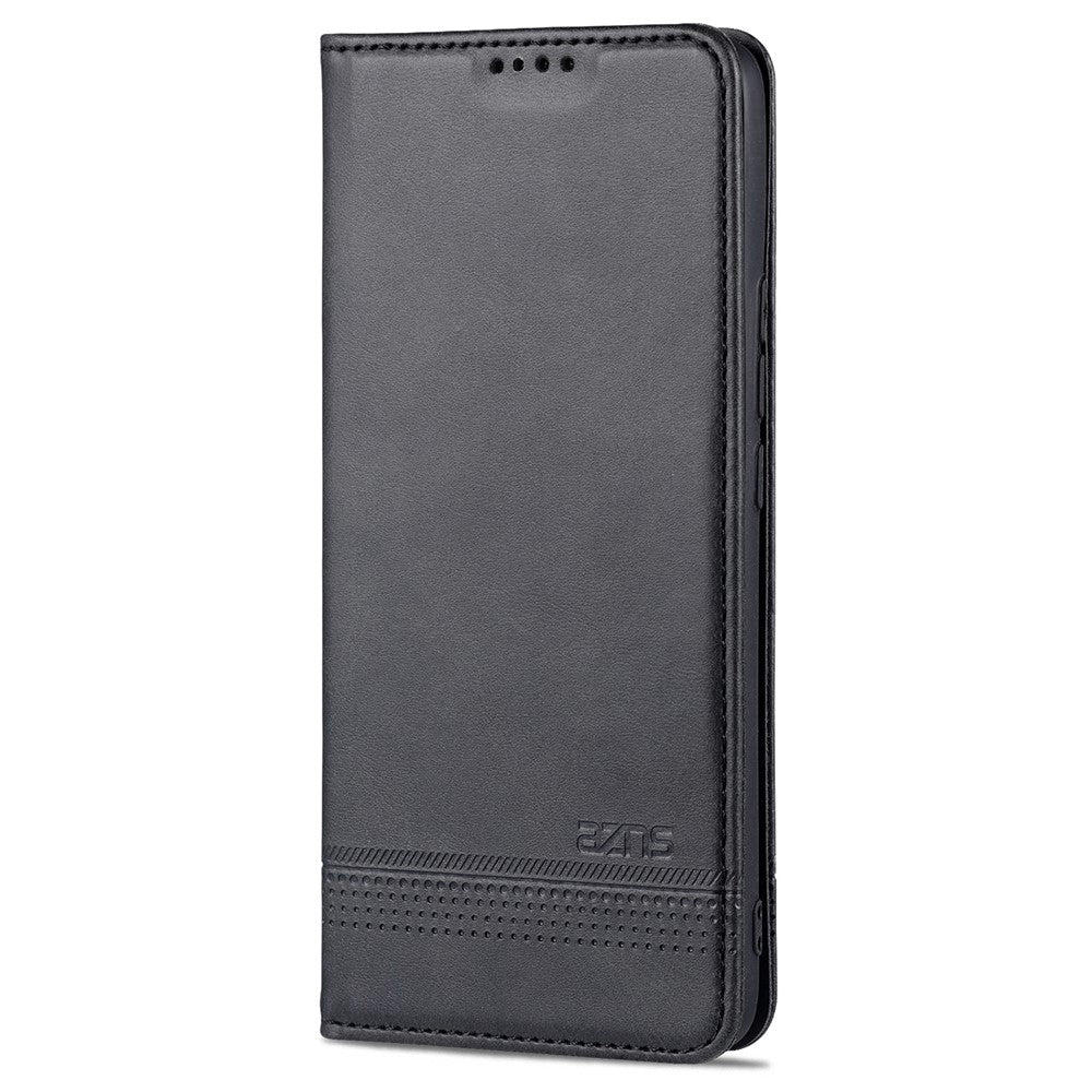 AZNS Auto-absorbed Magnetic Stand Wallet Leather Phone Protection Shell Case for Xiaomi Mi 11 Ultra