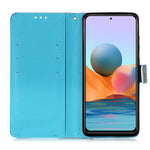 Pattern Printing Leather Phone Case with Lanyard for Xiaomi Redmi Note 10 Pro 4G (India) / (Global) / Note 10 Pro Max