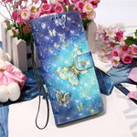 Pattern Printing Leather Phone Case with Lanyard for Xiaomi Redmi Note 10 Pro 4G (India) / (Global) / Note 10 Pro Max