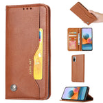 Auto-absorbed Wallet Stand Leather Protector Phone Cover for Xiaomi Redmi Note 10 Pro/Note 10 Pro Max