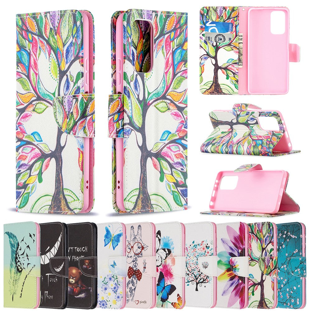 Hot Style Full Protection Magnetic Leather Wallet Case with Pattern Printing for Xiaomi Redmi Note 10 Pro 4G (India)/(Global)/Note 10 Pro Max