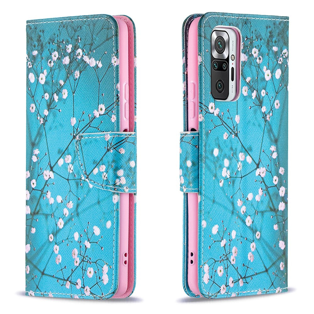 Hot Style Full Protection Magnetic Leather Wallet Case with Pattern Printing for Xiaomi Redmi Note 10 Pro 4G (India)/(Global)/Note 10 Pro Max