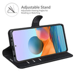Wallet Design Litchi Texture Leather Phone Case with Stand for Xiaomi Redmi Note 10 Pro
