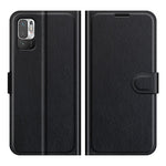Wallet Design Folio Flip Litchi Texture Leather Phone Case with Stand for Xiaomi Redmi Note 10 5G/Poco M3 Pro 5G/4G