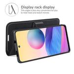 Wallet Design Folio Flip Litchi Texture Leather Phone Case with Stand for Xiaomi Redmi Note 10 5G/Poco M3 Pro 5G/4G