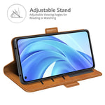Magnetic Double Clasp PU Leather Wallet Stand Case Shell for Xiaomi Mi 11 Lite 4G / 5G / 11 Lite 5G NE