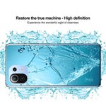 IMAK UX-5 Series Soft TPU Transparent Phone Protective Back Case Cover for Xiaomi Mi 11 Lite 4G / 5G / 11 Lite 5G NE