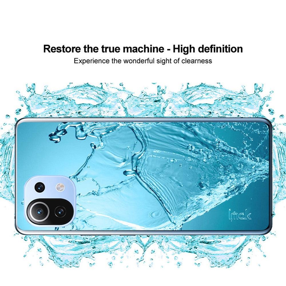 IMAK UX-5 Series Soft TPU Transparent Phone Protective Back Case Cover for Xiaomi Mi 11 Lite 4G / 5G / 11 Lite 5G NE