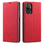 FORWENW Fantasy Series Silky Touch Leather Wallet Case for Xiaomi Redmi Note 10 Pro / Redmi Note 10 Pro Max