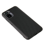 Textured PU Leather Coated TPU+PC Protective Phone Cover Case for Xiaomi Redmi Note 10 4G / Note 10S / Poco M5s 4G