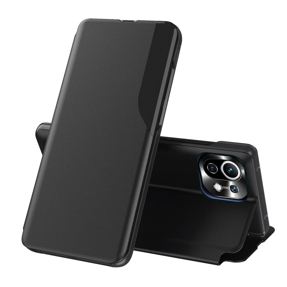 Phone Case Folio Flip PU Leather Stand Cover for Xiaomi Mi 11 Lite 4G / 5G / 11 Lite 5G NE