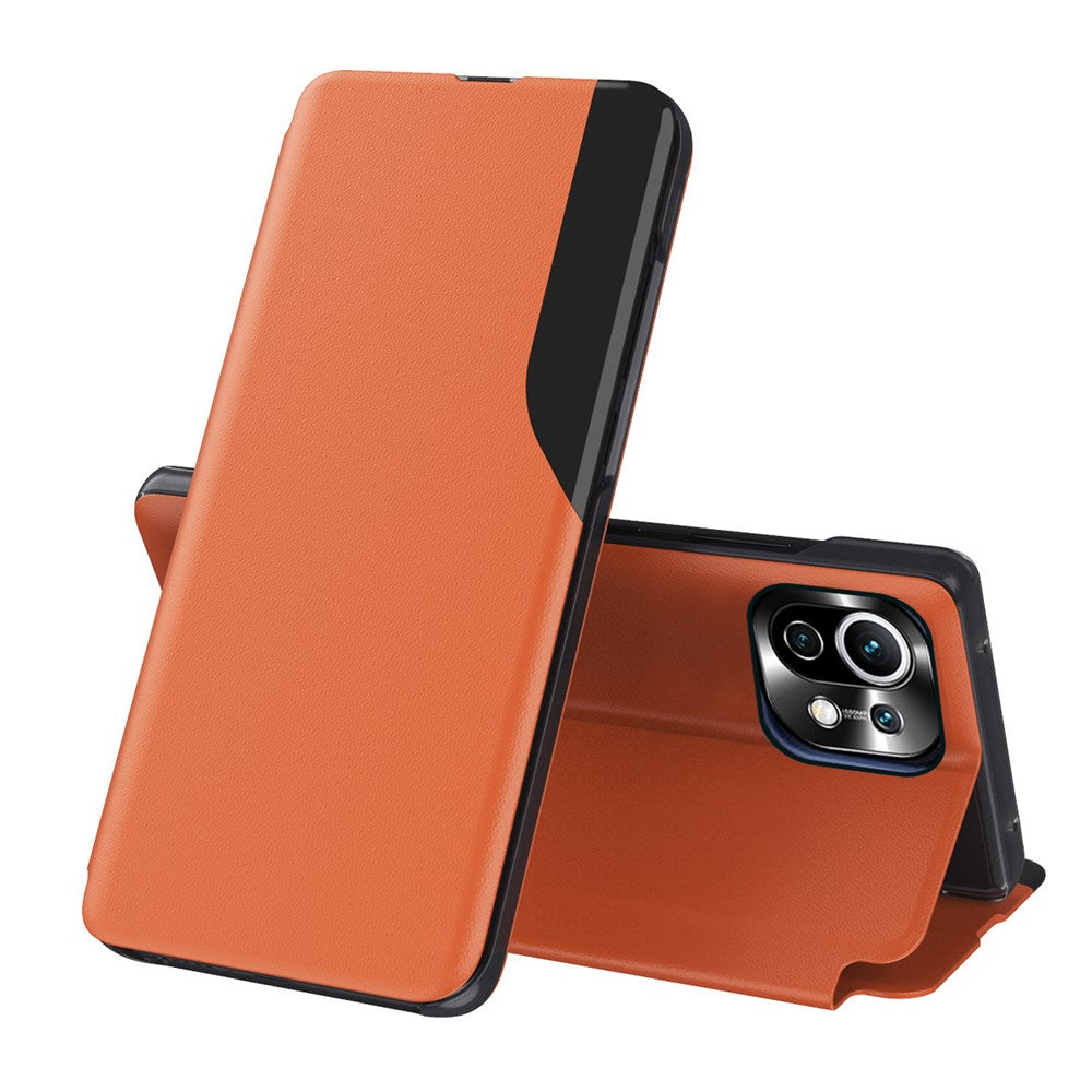 Phone Case Folio Flip PU Leather Stand Cover for Xiaomi Mi 11 Lite 4G / 5G / 11 Lite 5G NE