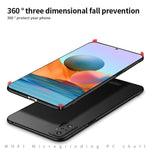 MOFI Shield Slim Frosted Shell PC Case for Xiaomi Redmi Note 10 Pro (International Version)