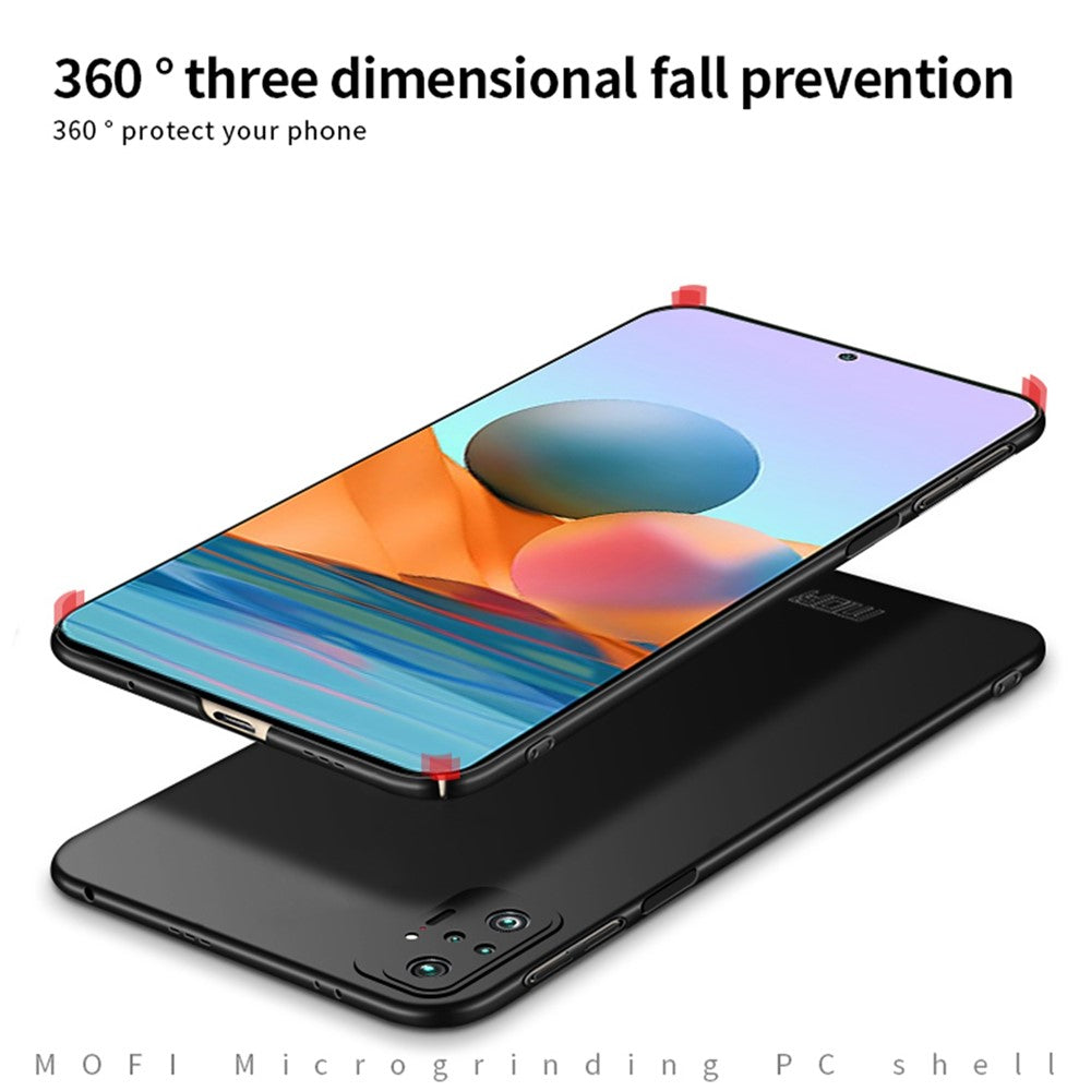 MOFI Shield Slim Frosted Shell PC Case for Xiaomi Redmi Note 10 Pro (International Version)