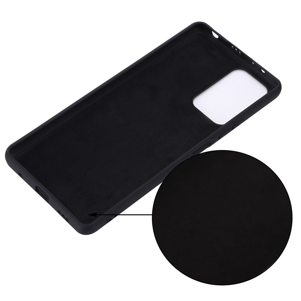 Liquid Silicone Soft Cover Case with Handy Strap for Xiaomi Redmi Note 10 Pro Max / Redmi Note 10 Pro