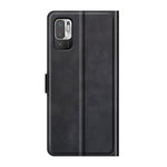 Magnetic Clasp Shockproof Phone Case Wallet Stand Flip Leather Cover for Xiaomi Redmi Note 10 5G / Poco M3 Pro 5G / 4G