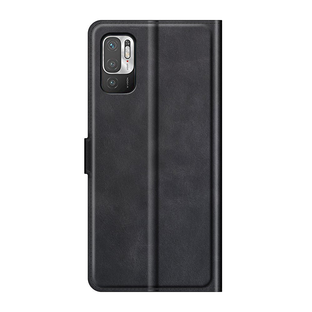 Magnetic Clasp Shockproof Phone Case Wallet Stand Flip Leather Cover for Xiaomi Redmi Note 10 5G / Poco M3 Pro 5G / 4G
