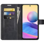 Magnetic Clasp Shockproof Phone Case Wallet Stand Flip Leather Cover for Xiaomi Redmi Note 10 5G / Poco M3 Pro 5G / 4G