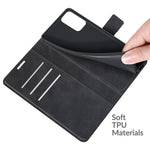 Magnetic Clasp Shockproof Phone Case Wallet Stand Flip Leather Cover for Xiaomi Redmi Note 10 5G / Poco M3 Pro 5G / 4G