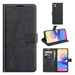 Magnetic Clasp Shockproof Phone Case Wallet Stand Flip Leather Cover for Xiaomi Redmi Note 10 5G / Poco M3 Pro 5G / 4G