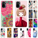 Pattern Printing Flexible TPU Full Protection Phone Case Cover for Xiaomi Redmi Note 10 4G / Note 10S / Poco M5s 4G