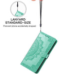 Embossed Mandala Flower PU Leather Case Stand Wallet for Xiaomi Redmi Note 10 Pro Max / Redmi Note 10 Pro (EU Version)