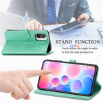 Embossed Mandala Flower PU Leather Case Stand Wallet for Xiaomi Redmi Note 10 Pro Max / Redmi Note 10 Pro (EU Version)