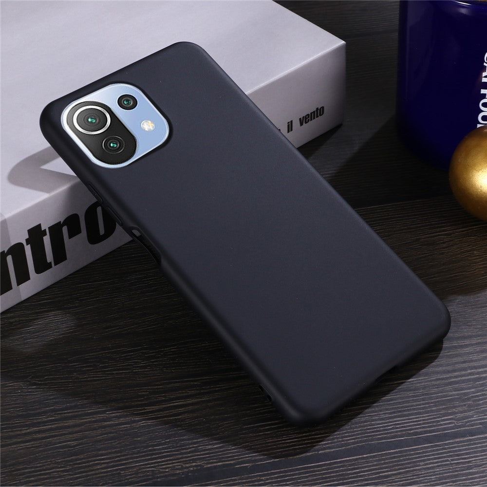 Flytande silikonmobilskyddsfodral med rem för Xiaomi Mi 11 Lite 4G / 5G / 11 Lite 5G NE
