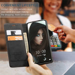 CASEME 013 Series Brief Design Automatic Suction Leather Wallet Case for Xiaomi Redmi Note 10 Pro 4G (India)/(Global)/Note 10 Pro Max