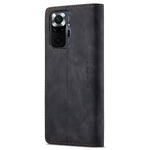 CASEME 013 Series Brief Design Automatic Suction Leather Wallet Case for Xiaomi Redmi Note 10 Pro 4G (India)/(Global)/Note 10 Pro Max