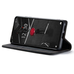 CASEME 013 Series Automatic Suction Simple Design Leather Wallet Case for Xiaomi Mi 11 Lite 4G / 5G / 11 Lite 5G NE
