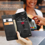 CASEME 013 Series Automatic Suction Simple Design Leather Wallet Case for Xiaomi Mi 11 Lite 4G / 5G / 11 Lite 5G NE