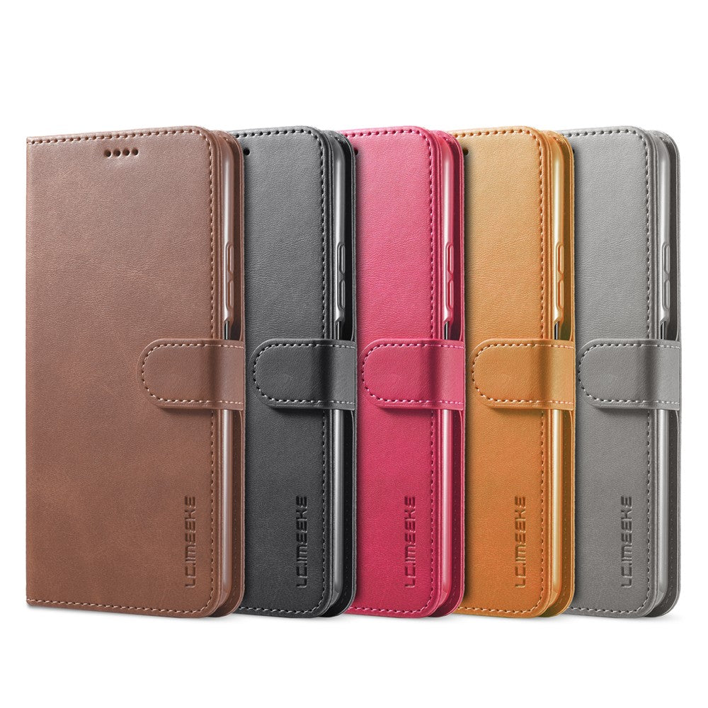 LC.IMEEKE Wallet Stand Leather Protection Shell Phone Cover Case for Xiaomi Mi 11 Lite 4G / 5G / 11 Lite 5G NE