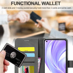 LC.IMEEKE Wallet Stand Leather Protection Shell Phone Cover Case for Xiaomi Mi 11 Lite 4G / 5G / 11 Lite 5G NE