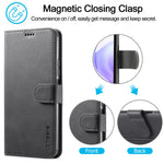 LC.IMEEKE Wallet Stand Leather Protection Shell Phone Cover Case for Xiaomi Mi 11 Lite 4G / 5G / 11 Lite 5G NE