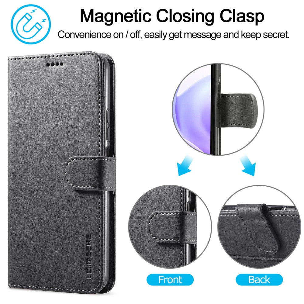 LC.IMEEKE Wallet Stand Leather Protection Shell Phone Cover Case for Xiaomi Mi 11 Lite 4G / 5G / 11 Lite 5G NE