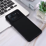 Liquid Silicone Soft Case Protective Shell with Handy Strap for Xiaomi Mi 11 Ultra