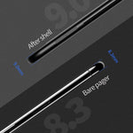 Välskyddat hybridskal med stjärnhimmelmönster och reptåligt härdat glas för Xiaomi Redmi Note 10 5G/Poco M3 Pro 4G/Poco M3 Pro 5G