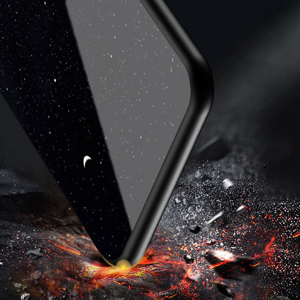 Välskyddat hybridskal med stjärnhimmelmönster och reptåligt härdat glas för Xiaomi Redmi Note 10 5G/Poco M3 Pro 4G/Poco M3 Pro 5G