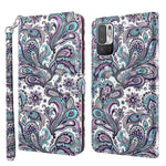 For Xiaomi Redmi Note 10 5G/Xiaomi Poco M3 Pro 4G / 5G Wallet Phone Case Pattern Printed PU Leather Magnetic Closure Flip Cover with Strap/Cards Holder