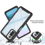 TPU + PC Hybrid Case for Xiaomi Redmi Note 10 Pro / Note 10 Pro Max Mobile Phone Protector Cover