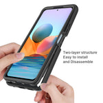 TPU + PC Hybrid Case for Xiaomi Redmi Note 10 Pro / Note 10 Pro Max Mobile Phone Protector Cover