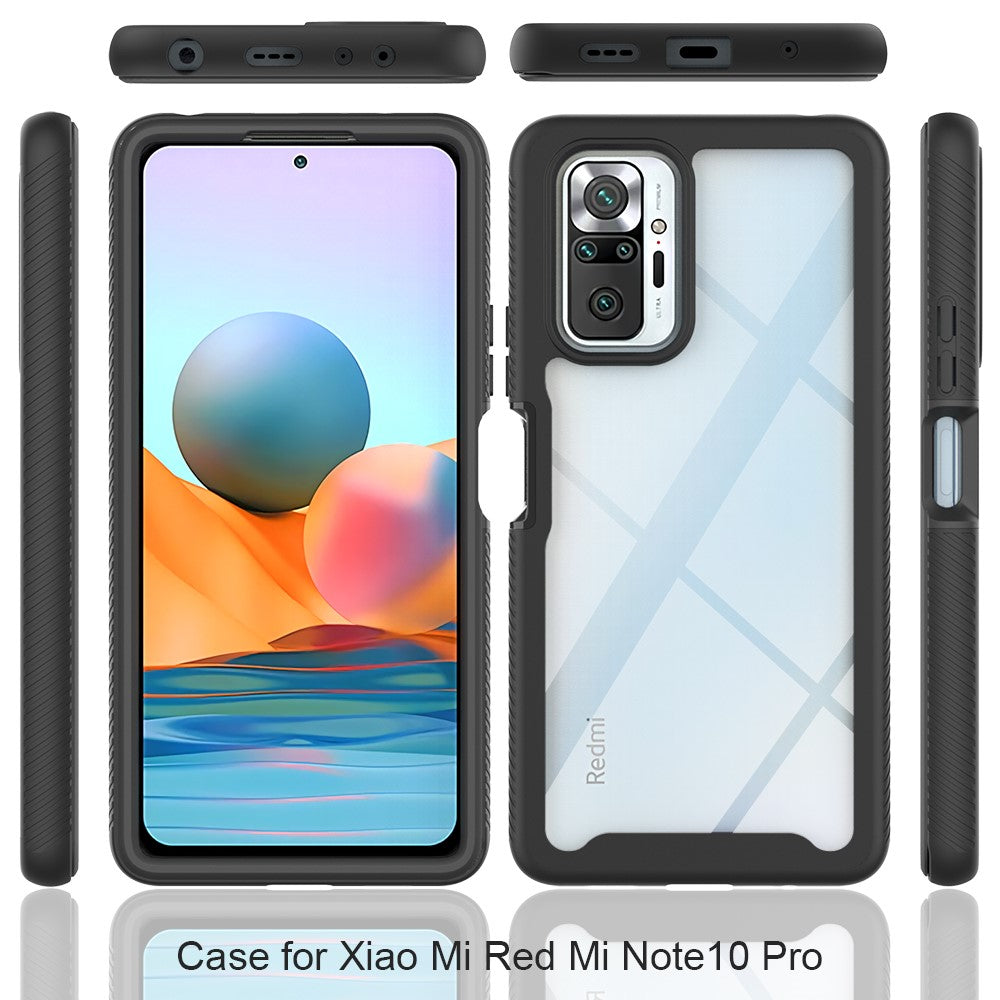 TPU + PC Hybrid Case for Xiaomi Redmi Note 10 Pro / Note 10 Pro Max Mobile Phone Protector Cover