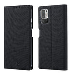 VILI DMX Series Card Holder Design Leather Protector Stand Cover for Xiaomi Redmi Note 10 5G/Poco M3 Pro 4G/Poco M3 Pro 5G