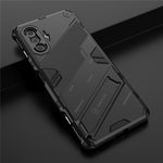 PC + TPU fallskyddande hybridmobilskal med stativdesign för Xiaomi Redmi K40 Gaming