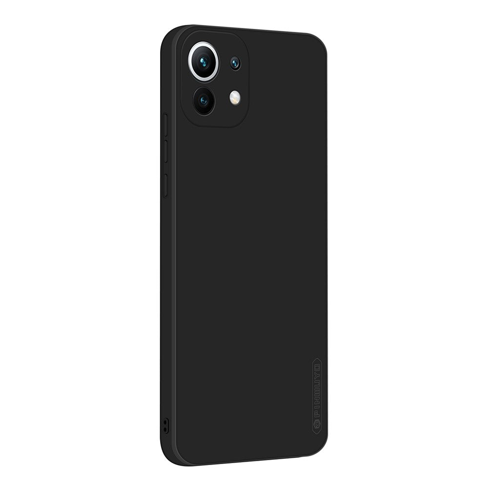 PINWUYO Precise Cut-Out Soft Silicone Cell Phone Case Cover Protector for Xiaomi Mi 11 Lite 4G / 5G / 11 Lite 5G NE