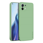 PINWUYO Precise Cut-Out Soft Silicone Cell Phone Case Cover Protector for Xiaomi Mi 11 Lite 4G / 5G / 11 Lite 5G NE