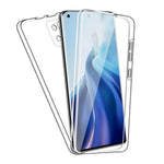 2 in 1 PET Front Cover + TPU + Acrylic Clear Full Protective Hybrid Shell for Xiaomi Mi 11 Lite 4G / 5G / 11 Lite 5G NE