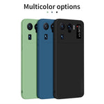 PINWUYO Soft Silicone Precise Cut-Out Cell Phone Case Cover Protector for Xiaomi Mi 11 Ultra