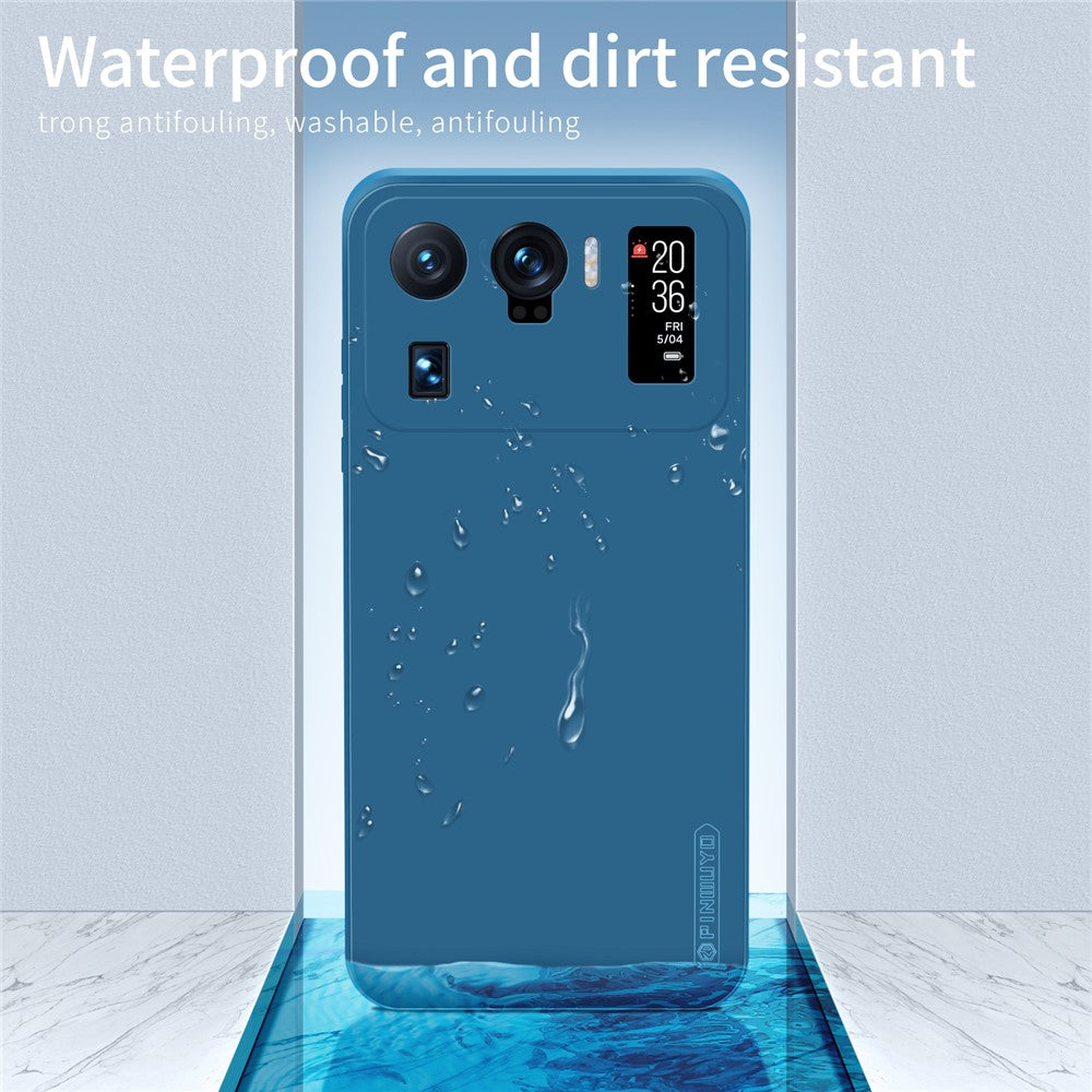 PINWUYO Soft Silicone Precise Cut-Out Cell Phone Case Cover Protector for Xiaomi Mi 11 Ultra